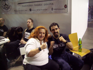 Nella foto, in lato: Erika Corvo con Emilio Bernocchi, Mr. Exxcellent
