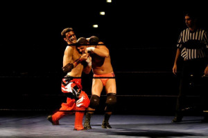 Red Devil nel 2005 in un match contro Jamie Noble
