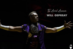 Nella foto, in alto: il mitico Will Ospreay